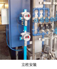 氣體探測(cè)器立柱式安裝
